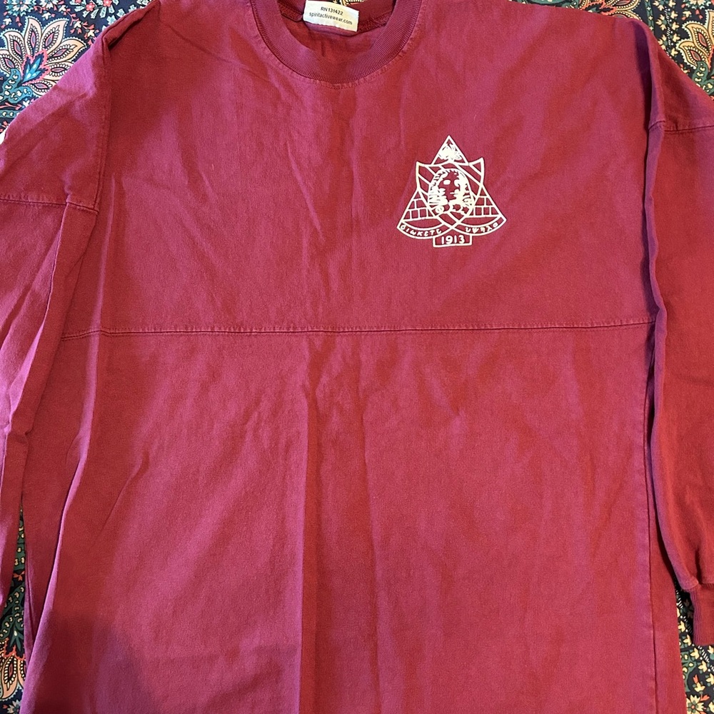 Phi Sigma Sigma Maroon Spirit Jersey
